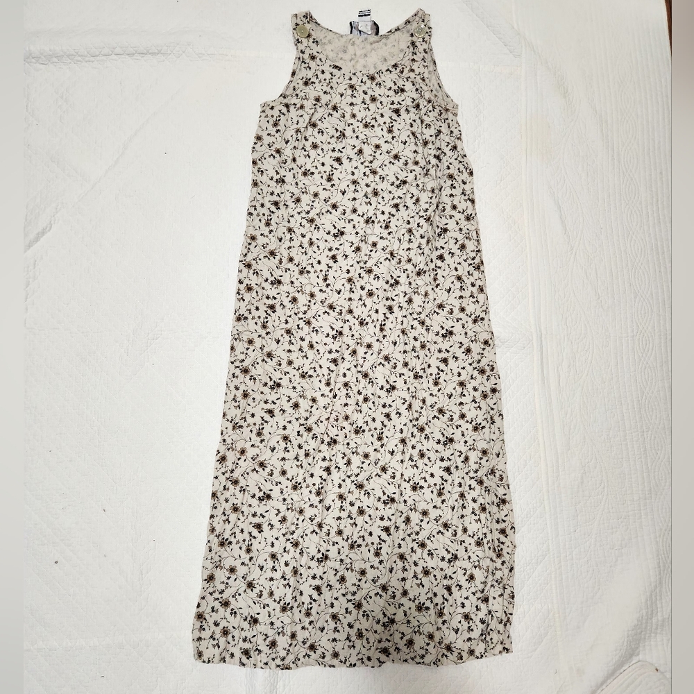 3/$20 Requirements Cream Floral Dress